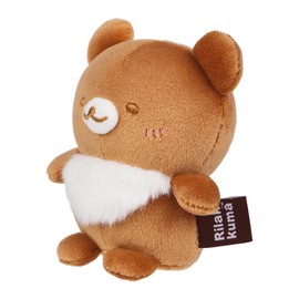 San-X Original Rilakkuma Honyagurumi Series Sitting Mochi Plush - 4" Chairoikoguma