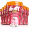 Elite Must Strawberry Cherry Sugar Free Cube Gum, 2oz (6