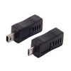 chenyang 2 Pack Mini USB Male/Female to Micro USB Male/Female