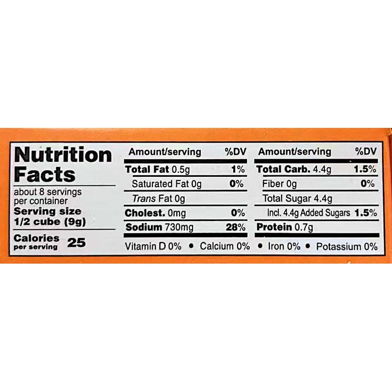 Mini Bo Kho Stewed Beef Seasoning Cubes, 2.64 oz, (4