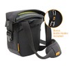 Ape Case ACPRO800 Compact Expandable Holster Camera Cases (Black/Yellow)
