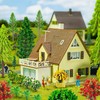 QUOZUO 38PCS Mini Model Miniature Trees, Mixed Model Colourful Trees