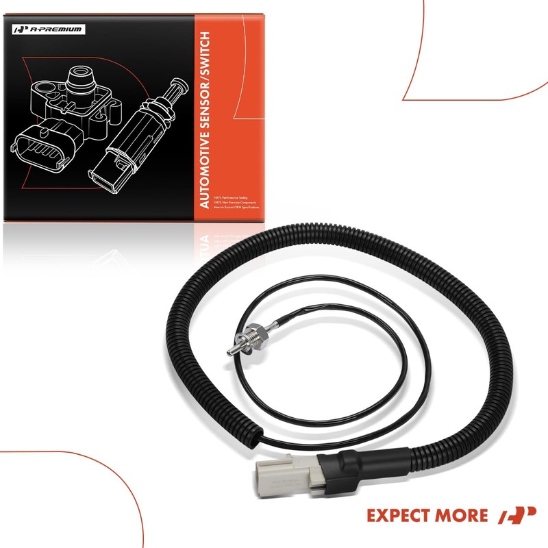 A-Premium Engine Coolant Temperature Sensor [2 Pins] Compatible with Ford,