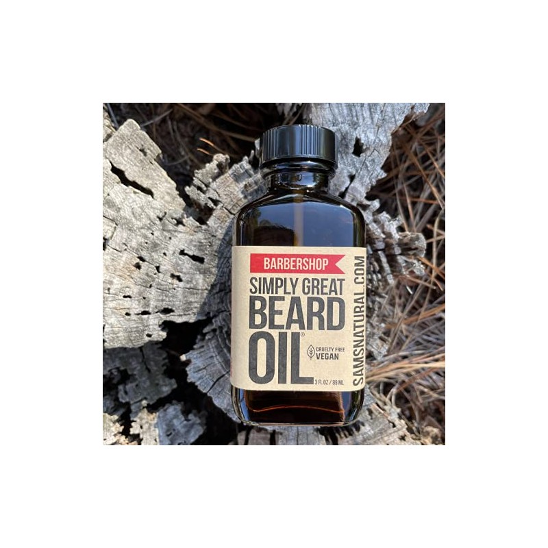 BARBERSHOP Scented Beard Oil - Beard Conditioner 3 Oz Easy