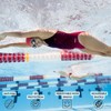 Sporti Antifog Swirl Jr. Goggle - Clear Lens/Yellow Pink Multi