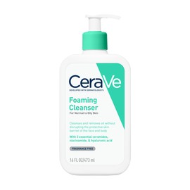 CeraVe Foaming Cleanser - For Normal to Oily Skin (88ml | 236ml | 473ml | Twin Pack 473ml x2)​