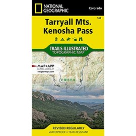 Tarryall Mountains, Kenosha Pass (National Geographic Trails Illustrated Map, 105)