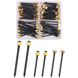 Caianwin 90pcs Nails for Hanging Pictures 3 Sizes,Hanging Nails with Storage Box Picture Hanging Nails Picture Nails Picture Nails for Walls for Kitchen, Living Room, Bedroom, Bathroom