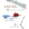 Bakpoco 6PCS Toddler Utensils, 316 Stainless Steel Baby Safe Forks