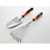 Como Duo 05 Garden Tool Set, Shovel and Fan Rake