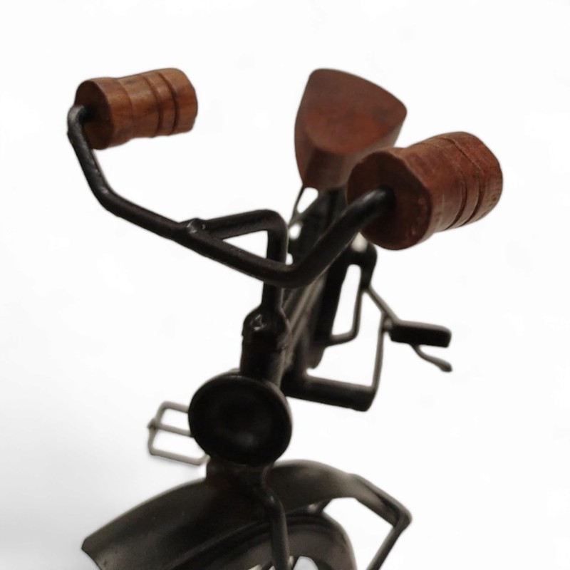 FTWDesign Decorative Item Men's Bicycle Decorative Metal in Black