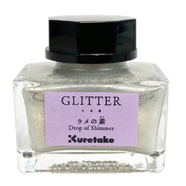 Kuretake Ink-Cafe Drop of Shimmer,Glitter Paste Ink, Add a Pearly or Glitter-Like Sparkle to Your Ink