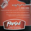 Parini Electric Hand Mixer 5 speed Turbo Brand New In
