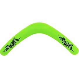 40cm Neon Colour Boomerang Toy - Sold Individually in Assorted Colour