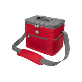 geckobrands Medium Cooler - Durable Polyester Insulated Cooler with 12 Can Capacity, Removable Hardliner, and Adjustable Strap