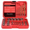 UYECOVE 30 Pcs Spiral Screw Extractor Bolt Extractor Set, 6542/4341