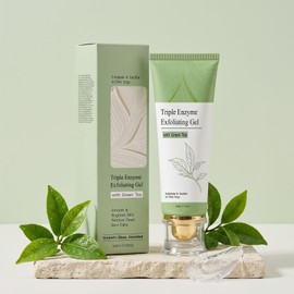 Gel Exfoliante de Té Verde para Rostro1PC                                                                                                             