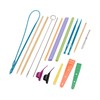 Quick Turn Fabric Set Adjustable Multifunctional Colorful Plastic Tube Turning