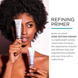 Dr. Brandt Pores No More Pore Refiner - Reduce Pores and Improve Skin Texture - Full Size (1 Fl Oz) + Travel Size (0.5 Fl Oz)