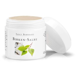 Sanct Bernhard Birch Ointment, Rich, Gentle Nourishing, Anti-Inflame, Itch Relief & Promotes Healing, 100 ml