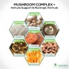 Complejo De 10 Hongos 1330mg Salud Inmune Y Cerebral 60cap