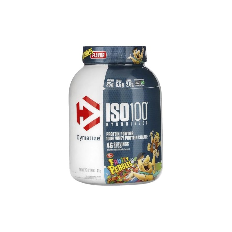 DYMATIZE ISO 100 3 LBS (FRUITY PEBBLES)