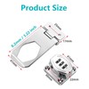 Closet Door Lock 3-Digit Bifold Door Lock 2Pack Combination Cabinet