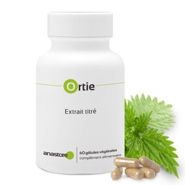 Nettle Root (Urtica dioica) Nettle Root Extract Titrated to 0.8% Plant Sterols 250 mg / 60 Vegetable Capsules Energy, Weight, Urinary System