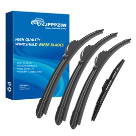 CJPPPZIW® Windshield Wipers-16 Inch+14 Inch+14 Inch+10 Inch Replacement for 2008 2009 2010 2011 2012 2013 2014 Toyota FJ Cruiser Wiper Blades for My Car,Quality Front and Rear Wiper Blades(Set of 3)