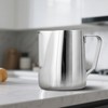Stainless Steel Frothing Pitcher, 12 Ounce, for Perfect Milk Foam
