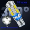 Par Faros Led T10 Lupa Canbus Pellizco Sin Señal Error