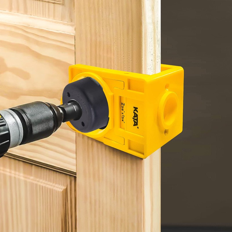 KATA 1-3/8" - 1-3/4" Door Lock Installation Kit for Wooden