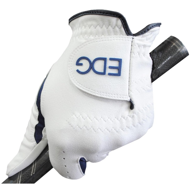 Edwin Golf EDGL-3659 Men's Golf Gloves, Left Hand, White, Large