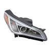 CRYBY Headlight Fit for Hyundai Sonata 2015-2017, Durable Factory Halogen