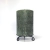 Hunter Green Unscented Rustic Textured Pillar Candle - Choose Size