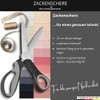 Schwertkrone Pinking Shears Premium Zig Zag Scissors 23 cm Stainless