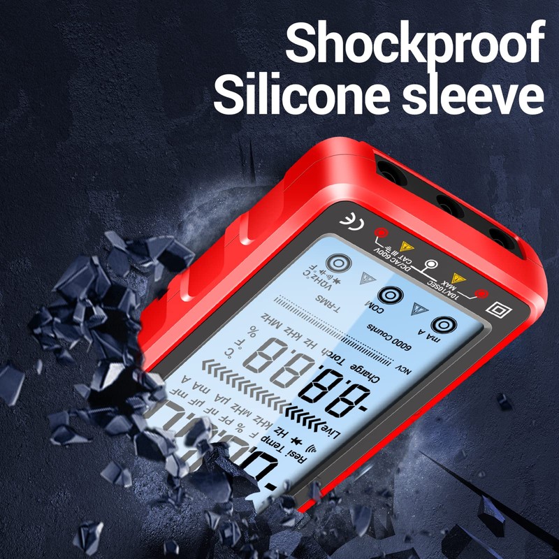 ANENG Digital Multimeter Tester Auto-Ranging TRMS 6000 Counts Voltmeter Smart