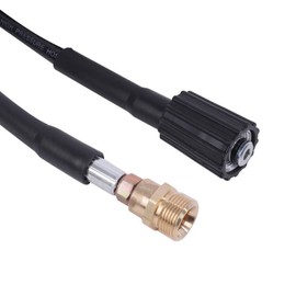 HOTEISON Kärcher High Pressure Washer, High Pressure Extension Hose, Soft, 40 MPa 60°C, M22 Female Thread (Shaft Center 0.6 inches (14 mm) x M22 Male Thread (Inner Diameter 0.6 inches (14 mm), 8 M