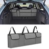 Alieemo Car Trunk Organizer, Waterproof Collapsible Cargo Bag with 4