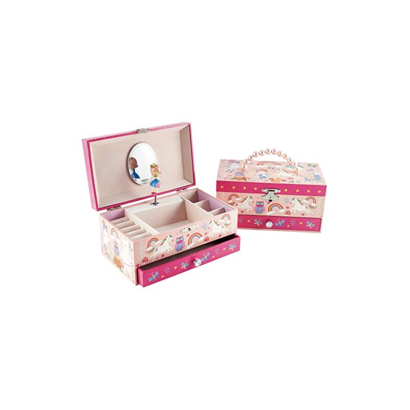 Floss & Rock Rainbow Woodland Jewellery Box