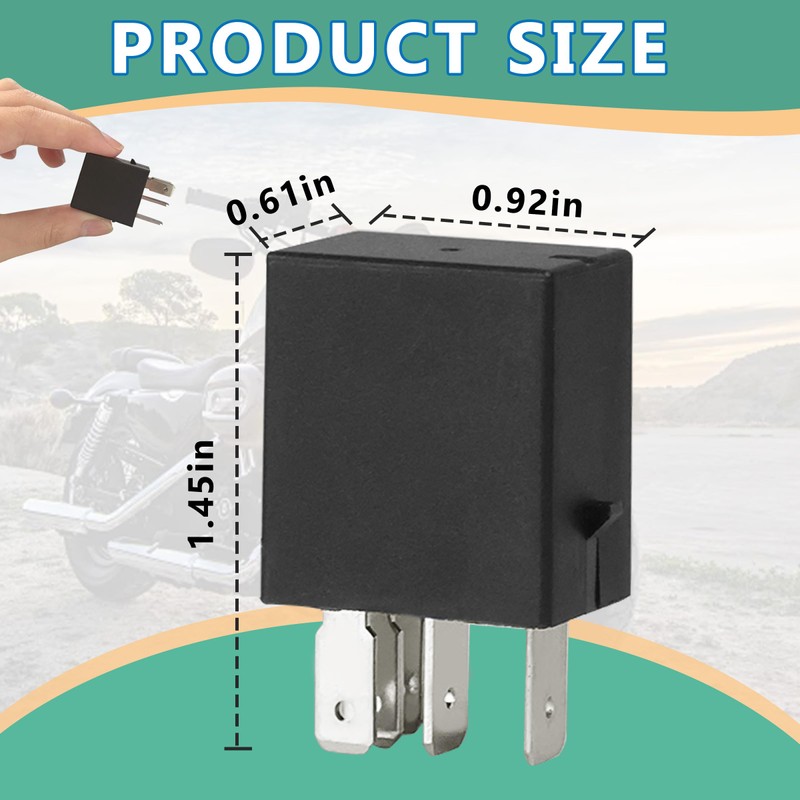 31522-00A Starter Relay Compatible with Harley Twin Cam 2000-2014 for