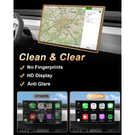 ECOZEN Screen Protector Compatible with 2023 2024 Ford Escape,13.2-Inch Navigation Tempered Glass Screen Protector Escape(ST-Line/Select/Platinum/Elite/Plug-In) Accessories 9H Hardness Tempered Glass- Anti Fingerprints