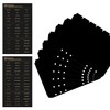 BRIIKPP A5 Divider Card, 7 Slots, 6 Holes, Labeled PP