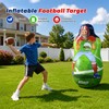 48” Inflatable Football Target Net Toss Game, Perfect for Party