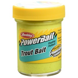 Berkley Powerbait Biodegradable Troutbait - Sunshine yellow, Twin Pack 50 g