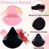 Maquillaje En Polvo Puff Tkyzms Con Forma De Triángulo, Jueg