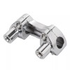 Unbranded Chrome 2" Risers 1" Handlebar Clamp For Harley Softail