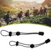 Samcos Trekking Pole Holder, Set of 4, Elastic Rope, Tie