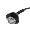 10pcs Side Marker Light 3LED IP68 Waterproof Round Clearance Indicator