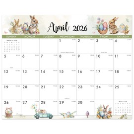 2025-2026 Magnetic Calendar - 2025-2026 Calendar from Jul.2025 - Dec.2026, Seasonal Refrigerator Calendars for Fridge, 8" × 10", Tear-off Pad, Perfect Fridge Calendars for Refrigerator - Seasonal Theme